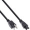 InLine 19937 Cavo Alimentazione Notebook, Spina Nema 5-15, Usa a Presa IEC-320-C5, 2 m, Nero