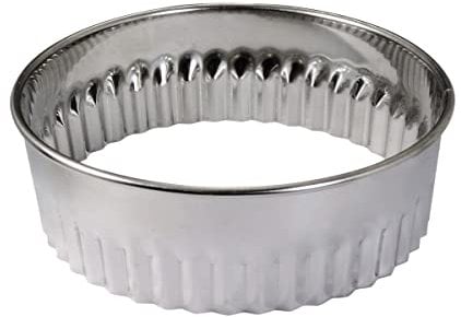 GOBEL 880001 Caja de 8 Cortadores Redondos Ranurados Acero Inoxidable