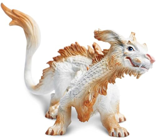Safari Ltd. Good Luck Dragon Figurine - Detailed 8 Model Figure - Fun Educational Fantasy Play Toy for Boys, Girls & Kids Ages 4+