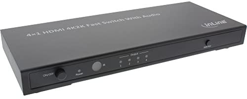 InLine 65017 HDMI 4K2K Switch, 4-fach, mit Audio
