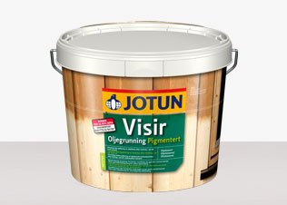 Jotun Visir Oljegrunning pigmentiert 3l Holzschutz Holzgrundierung Grundierung