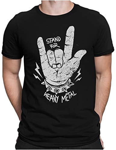PAPAYANA - Stand for Heavy Metal - Herren T-Shirt Bedruckt | S - 4XL