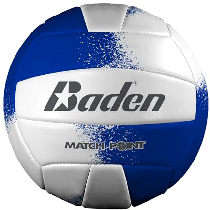 Baden Bvsl14 Outdoor-Volleyball, Royal Blue/Weiß, Official