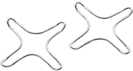 Pedrini, Riduttore per fornelli, metallo cromato 2 pezzi