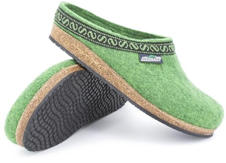 Stegmann Unisex-Erwachsene 108 Pantoffeln, Grün (Limegreen 8819)