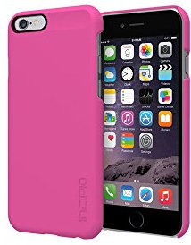 Incipio IPH-1177-PNK Feather Case - sehr dünne und leichte Schutzhülle mit Innenfutter für Apple iPhone 6 / 6S pink
