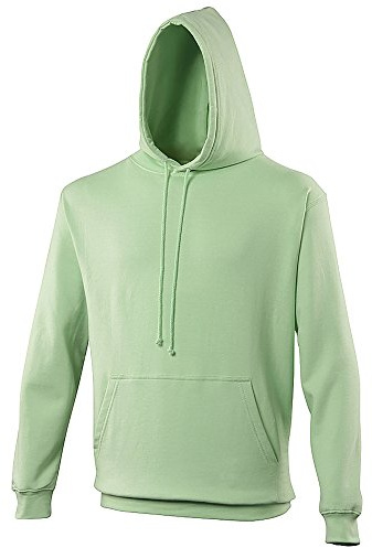 AWDis Men's College Hoodie, Green (Apple Green), X-Small
