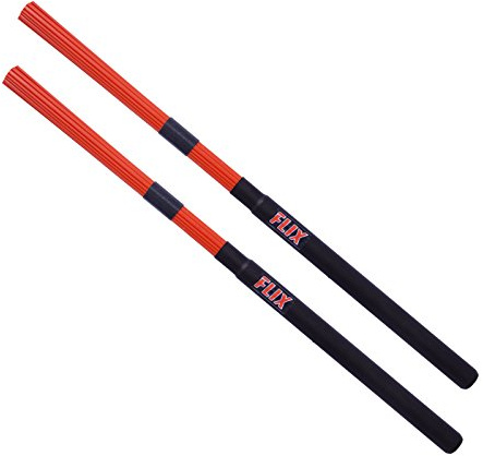 FLIX NYLON ORANGE RODS STICKS Drums Zubehör RODS / STICKS