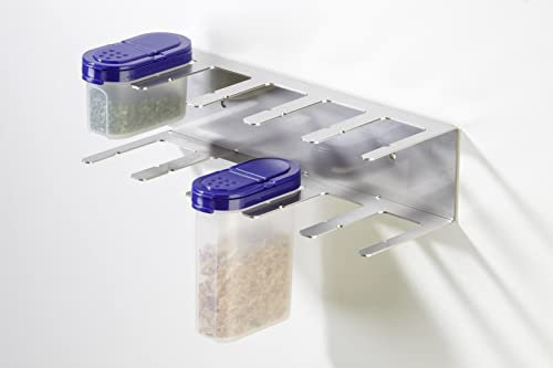 Für Tupperware Gewürzriesen Gewürzzwerge Edelstahl Gewürzregal Halter Ordnung Aufbewahrung