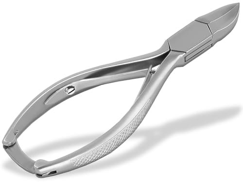 Kräftige Nagelzange 16 cm mit Sperrbügel