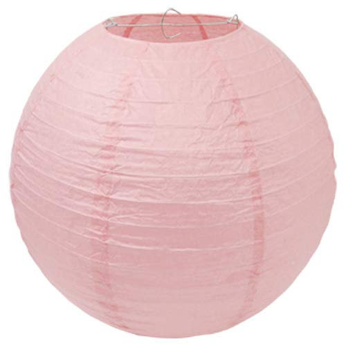Creativery Papier Lampion 20cm rosa 148 Laterne Hochzeit Party Wohnungsdeko Hängedeko Raumdeko Geburtstag Party Feier