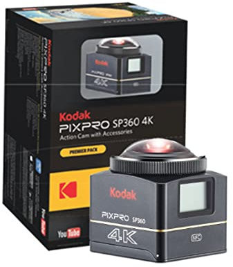 KODAK PIXPRO SP360 4K Premier Pack VR Camera