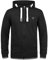 Solid SDBenjaminZip Herren Sweatjacke Kapuzenjacke Hoodie mit Kapuze Reißverschluss Kordelzug Baumwollmischung Regular fit, Größe:L, Farbe:Black (9000)