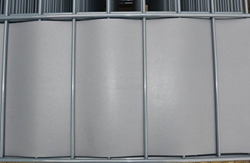 Niehaus-Heuer Polypropylen Sichtschutzstreifen Anthrazit, RAL 7016 Rolle a 35m, 19,1cm Höhe, 0,7mm Stärke