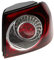HELLA 9EL 148 179-031 Heckleuchte - Glühlampe - grau/rot - ECE/CCC - links