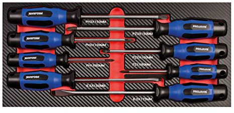 Projahn Schraubendreher Einlage gemischt 8-teilig 5999-065