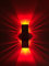 Wandlampe rot LED 6W Design Modern Innen Schlafzimmer Wohnzimmer | ShineLED-6 SpiceLED