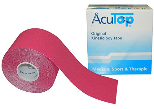 AcuTop Kinesiology Tape für Sport und Medizin in 9 Farben (Pink)