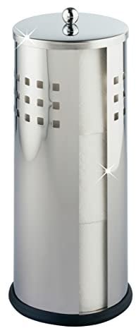 Wenko 16637100 Portarotoli di Riserva Ancona Brillante, 13 x 34 x 13 cm, Lucido