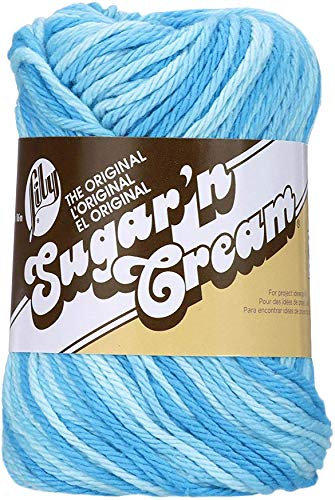 LILY Sugar 'N Cream, Cotton, Swimming Pool, 56.7G 10200202744