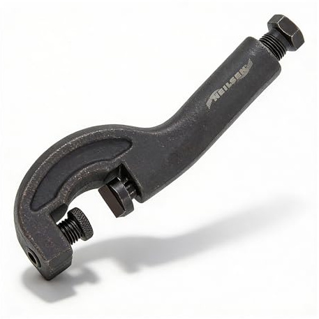 Neilsen CT2238 Heavy Duty Nut Splitter - Ideal for Cracking Nuts with 3–24mm Jaw C-Frame, Rotating Chisel and Adjustable Back Plate