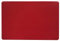 Schreibtischunterlage gross einfarbig rot 40 x 60 cm uni abwischbar