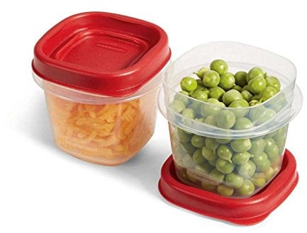 RUBBERMAID 1776477 Quadratische Frischhaltedosen, 2 Stück