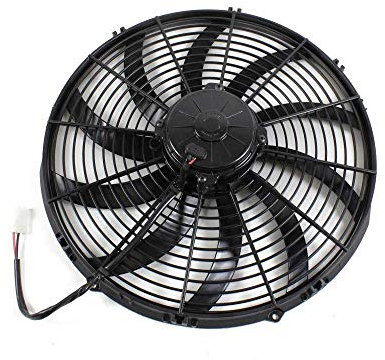 1047007 Spal Ventilador 412 mm 3430 m³/h Motorsport 12 V VR6 Turbo 16 V OPC