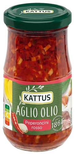 Kattus Pesto Aglio Olio und Peperoncino, 190 g