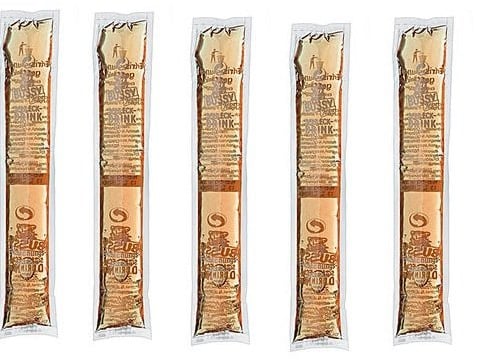 100 Bussy Mix Pfirsich Geschmack a 70ml Erfrischungsgetränk zum selber einfrieren