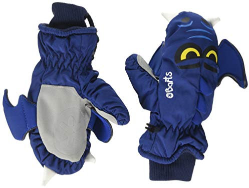 Barts Jungen Nylon Mitts 3d Fäustlinge, Blau (NAVY 0003), 70 (Herstellergröße: 2)