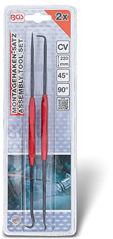BGS 8015 | Montagehaken-Satz | 220 mm | 2-tlg.