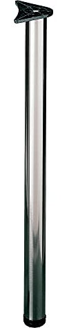 Pied DE Table 1-710X60 Acier Chrome Brillant (S)