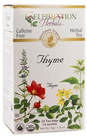Celebration+Herbals+Organic+Thyme+Tea+Bags+24+Count
