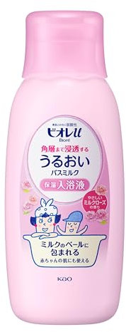 Biore U Bathmilk for ALL Family Member - Milk Rose Scented - 600ml