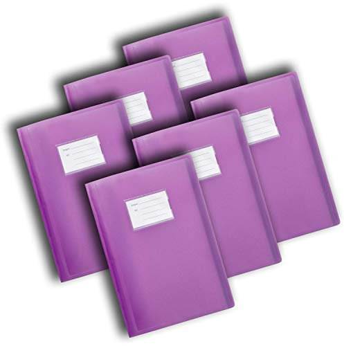 A4 104 Pockets 208 Views Office Home School Flexi Cover Coloured Display Book Presentation Document Organiser Folder Storage Case Wallets by Arpan (6, Purple)