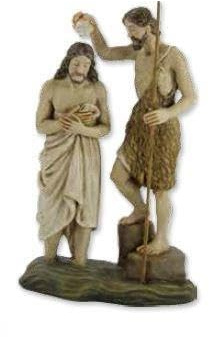 Unbekannt Miniaturfigur, Figur Passionsfiguren Taufe Jesu, Johannes der Täufer geeignet für 9cm Figuren