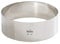 Decora 0063749 Cadre Cercle Acier Inoxydable Diamètre 20 x 6 cm, Argent