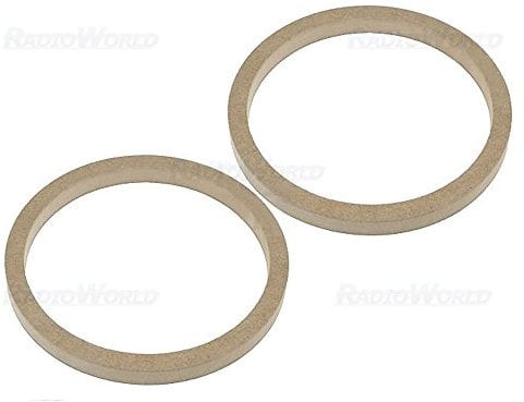 8 200mm MDF Speaker Spacer Mounting Rings 18mm Thick ID 186mm ED 216mm Pair