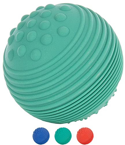 Physio Reflexball mit Noppen Massageball Motorik Training Entspannung, 7 cm