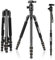ZOMEI DSLR Camera Fluid Head Tripod Monopod with Tripod Ball Head Travel Bag