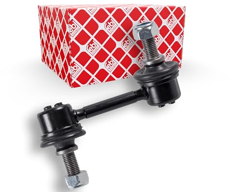 febi bilstein 28054 Verbindungsstange mit Sicherungsmuttern, 1 Stück | Kompatibel mit: HONDA ACCORD VII, ACCORD VII Tourer