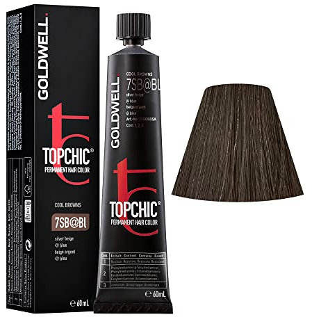 Goldwell Topchic Hair Color, 6sb Silver Brown, 2.03 oz