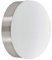 EGLO LED Deckenleuchte Pedristella, 1 flammige Wandlampe, Deckenlampe, Wandleuchte aus Metall in Nickel-Matt und satiniertem Glas in Weiß, LED Wohnzimmerlampe warmweiß, Ø 13 cm
