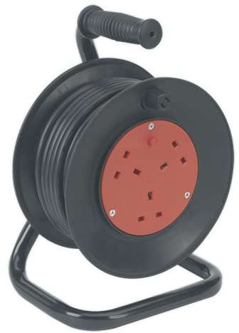 Sealey Bcr153T Cable Reel 15Mtr 3 X 230V Thermal Trip