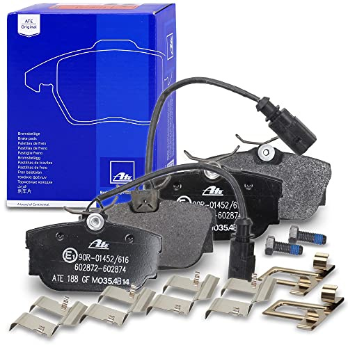 ATE 13.0460-2872.2 Bremsbelagsatz, Scheibenbremse | Kompatibel mit: FORD GALAXY I, SEAT ALHAMBRA, ALHAMBRA VAN, VW SHARAN, TRANSPORTER T4 Bus, TRANSPORTER T4 Kasten