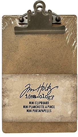 Advantus TH93278 Idea-Ology Mini Clipboard 4.5 x 7.75-inch-Brown, Other, Multicoloured, 15.39x21.99x1.9 cm