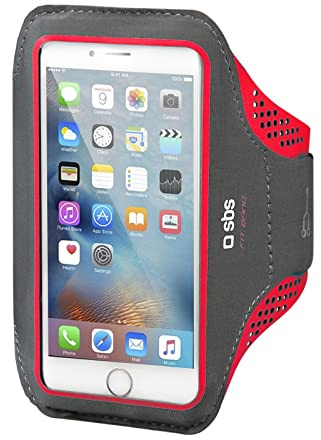 Unbekannt SBS Sport-Armband für Mobiltelefone bis zu 5, XL-Armband mit Touchscreen, Loch für kabelgebundene Kopfhörer, Schlüsseltasche