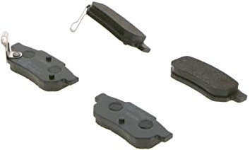 Bosch BP582 Bremsbeläge - Hinterachse - ECE-R90 Zertifizierung - vier Bremsbeläge pro Set