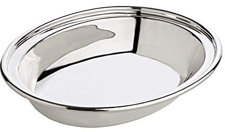 EDZARD Schale Olympia (16 x 22 cm), schwerversilbert | Servierschale, Dekoschale, Obstschale, Servierschüssel, Schüsselschale oval, Partner Geschenke für beide